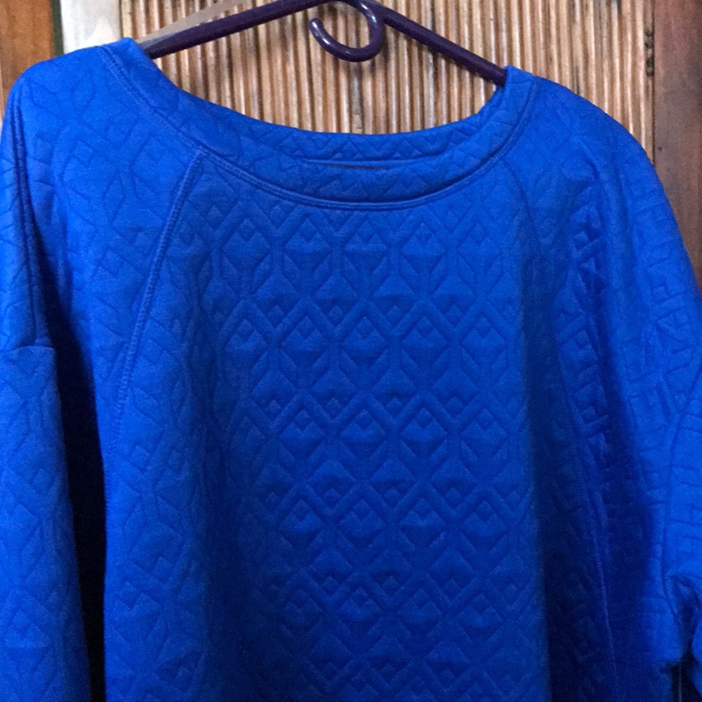 Pullover warm top.